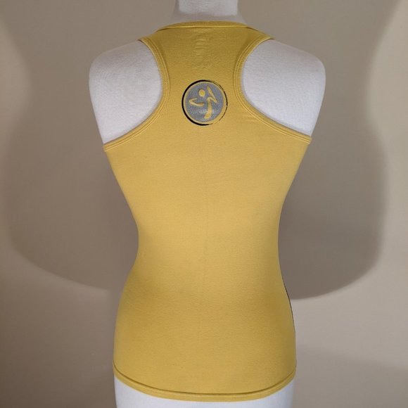 Zumba Black and Yellow top. Medium Size - Picture 3 of 16